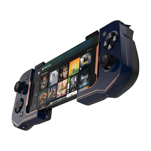 Turtle Beach Atom Mobile Game Controller Bluetooth for iPhone Low Latency Blue - Picture 1 of 14